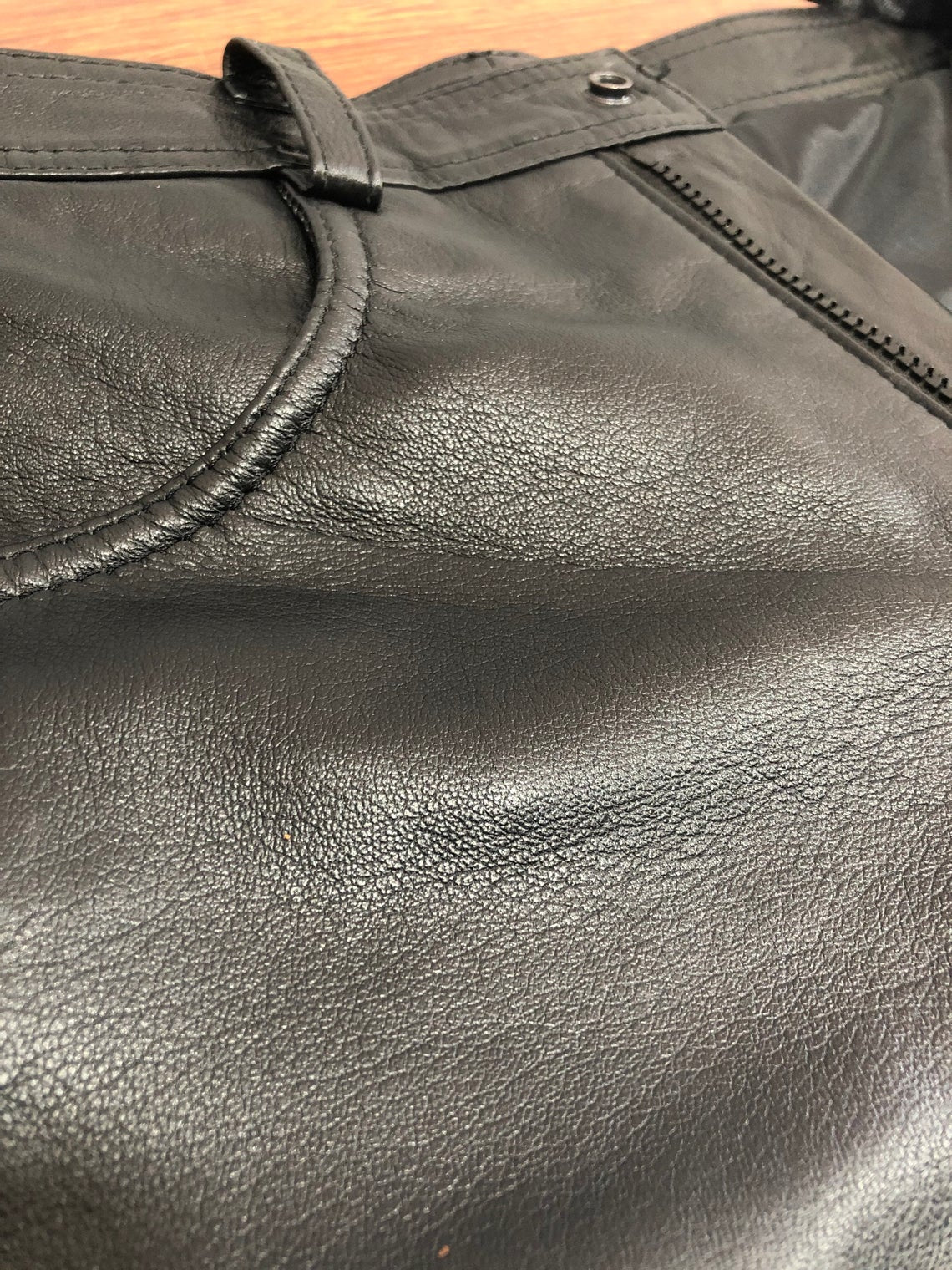 Mens Real Leather Genuine Sheep Leather Party Pants Slim Fit Real Leather Pant
