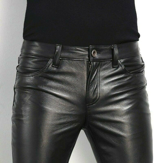 Womens High Waisted Lace Up Leather Look Trousers  Boohoo UK